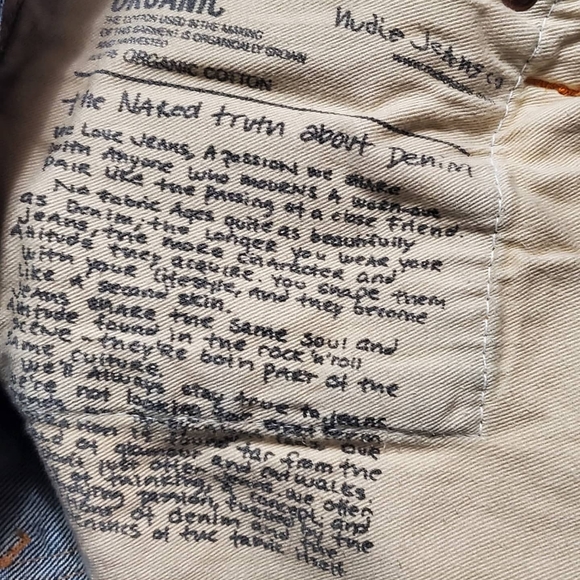 Nudie Jeans "Steady Eddie II" Denim - Picture 3 of 8